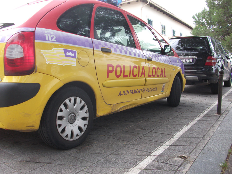 Polizeiauto Mallorca