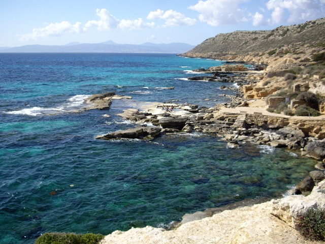 Die Delta Bucht auf Mallorca