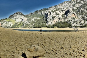 Gebirgssee Mallorca Gorg Blau Tramuntana Gebirge