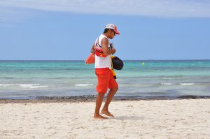 Rettungsschwimmer Strand Mallorca