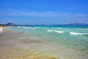 Strand vom der Playa de Muro