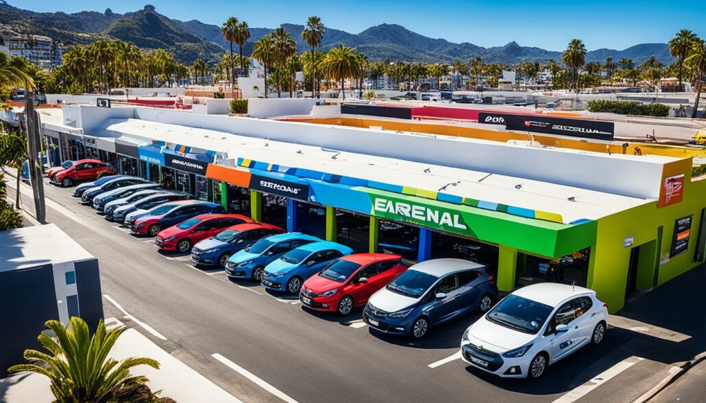 Autovermietungen El Arenal