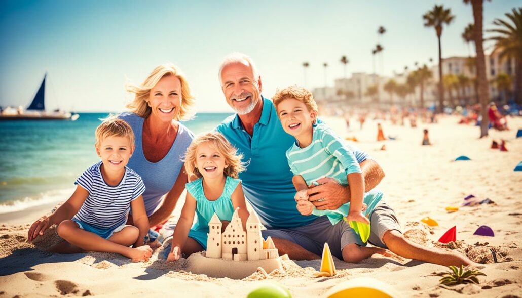 Familienurlaub am Meer