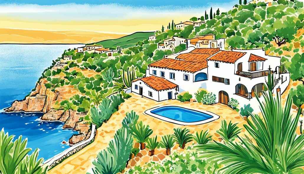 Fincas mit Meerblick