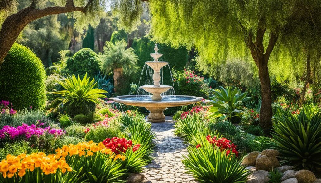 Fotoshooting in den Jardines de Alfabia