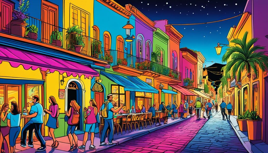 Santa Catalina nightlife