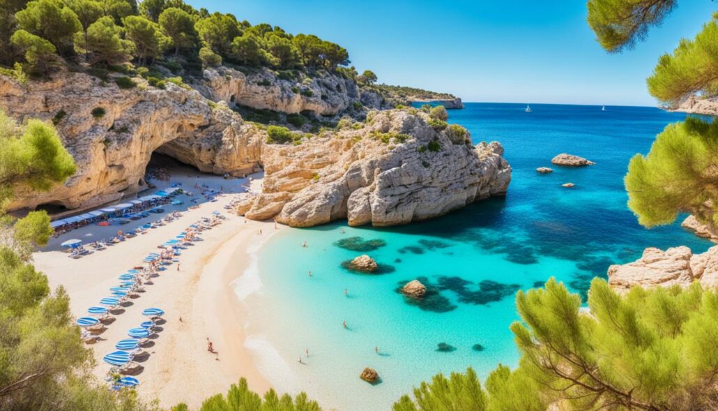 Strandurlaub in Caló des Moro