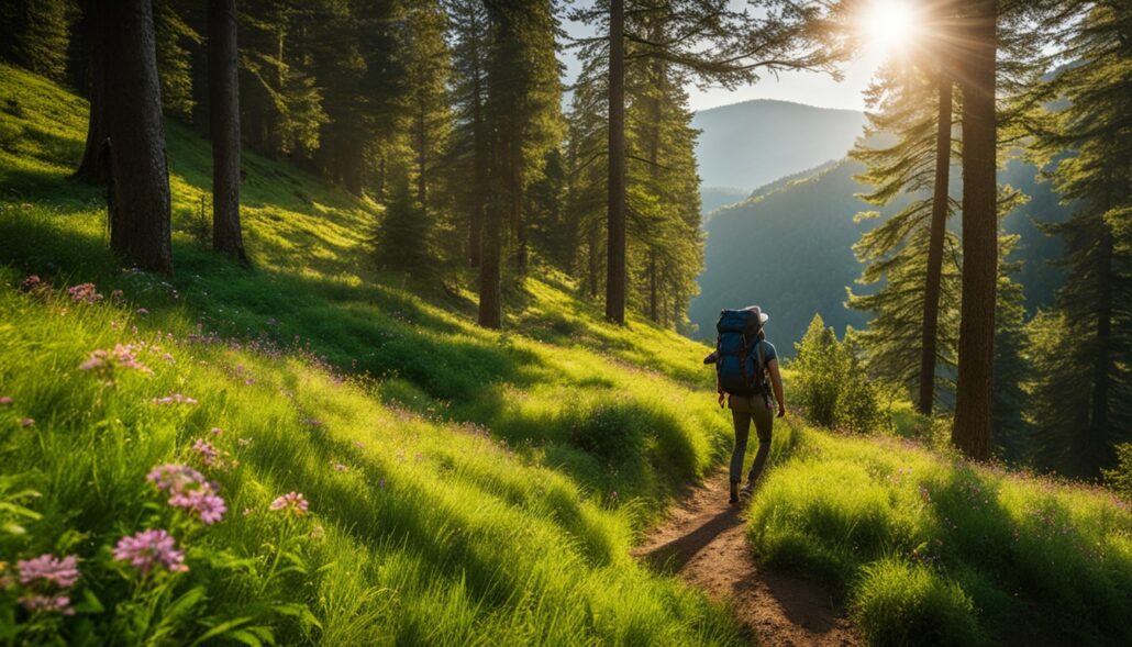 Wandern im Hinterland