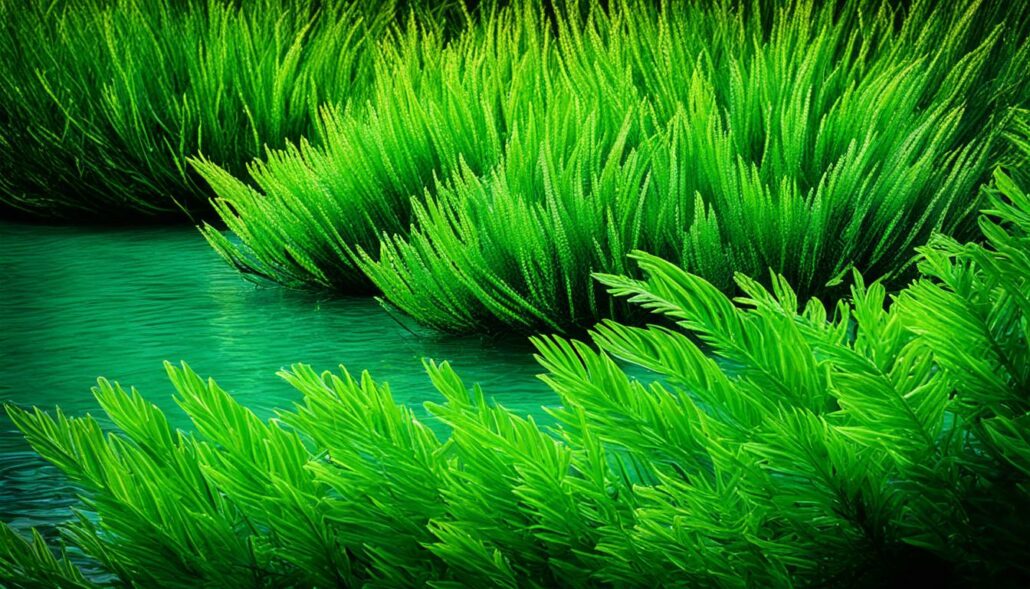 Wasserpflanzen im Parc Natural de s'Albufera