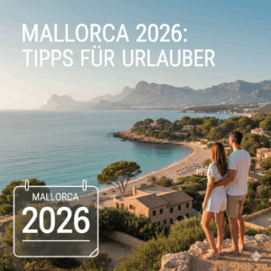 Paar am Hang von Mallorca