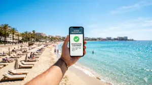 Strandliege reserviert App auf Mallorca